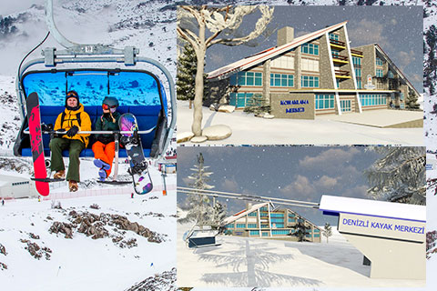 Kayak merkezi otel ve sosyal tesis ile buluşacak