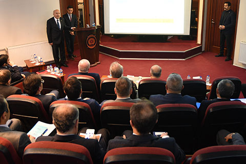 Kaymakamlar değerlendirme toplantısını yaptı