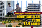 Konut satışları geçen yılın aynı ayına göre geriledi
