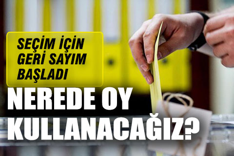 Bu soruya dikkat” Oyumuzu nerede kullanacağız?