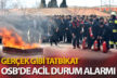 OSB Teknik Koleji’nde gerçek gibi tatbikat