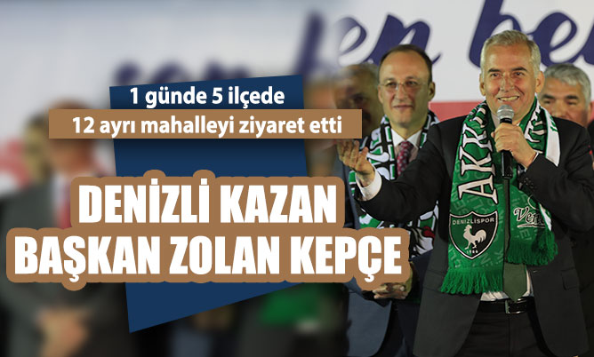 Başkan Zolan, 1 günde 5 ilçede 12 ayrı mahalleyi ziyaret etti