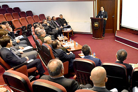 Üniversite güvenlik toplantısı yapıldı