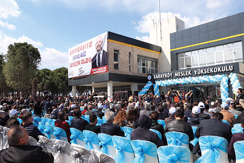 Sarayköy’ün 50 yıllık hayali Başkan Özbaş ile gerçek oldu