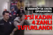 Sarayköy’de eroin operasyonu: 4 tutuklama