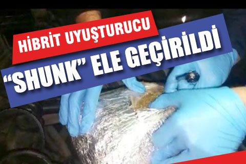 Yüksek oranda bağımlılık yapan uyuşturucu ele geçirildi