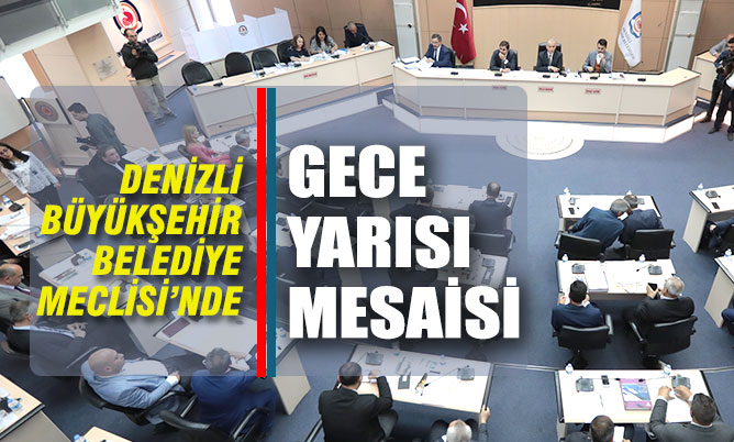 2019-2024 döneminin ilk toplantısında üyeler mesai yaptı