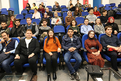 PAÜ’lü gençlere Eurodesk fırsatları anlatıldı