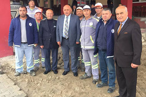 Başkan Şevik, verdiği sözler için düğmeye bastı