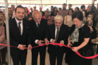 Peroptik’in kurdelesini Bayram Çıralı kesti