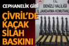 Çivril’de kaçak silah operasyonu