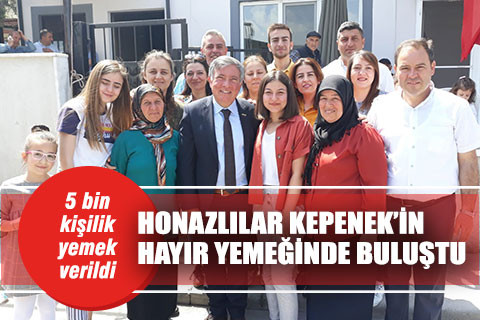 Ağabeyi için 5 bin kişilik hayır yemeği verdi