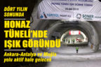 Honaz Tüneli’nde 2 bin 600 metre sonra ışık göründü