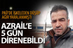 PAÜ’de iskeleden düşen işçi kurtarılamadı
