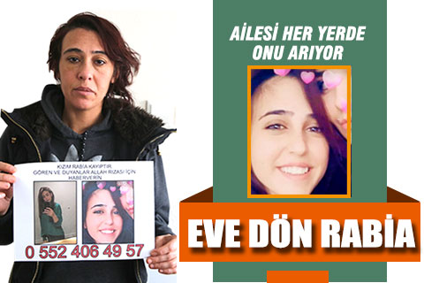 Her yerde evden kaçan kızını arıyor