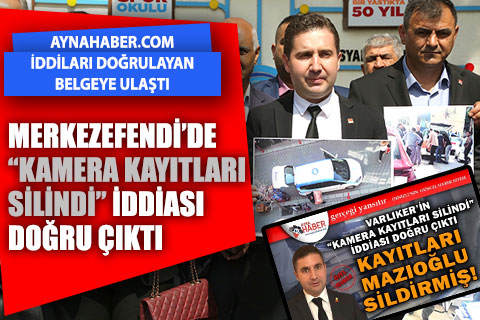 Merkezefendi Belediyesi’nde “Kamera kayıtları silindi” iddiası doğru çıktı