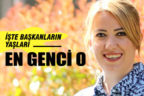 Belediye başkanlarının en genci Şeniz Doğan
