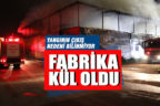 Tekstil fabrikasında çıkan yangına 25 itfaiye aracı müdahale etti
