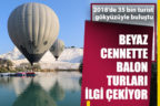 Pamukkale’de balon turları tam “gaz”