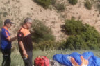 Türbülansa yakalandı, yedeği açamadı