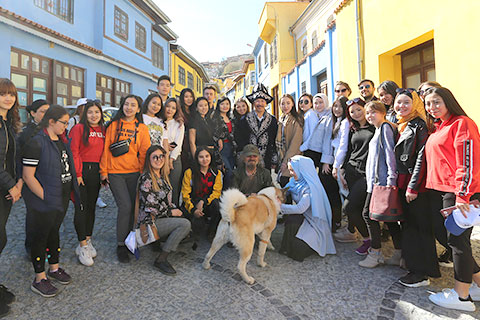 Değişim programı öğrencileri Denizli’de