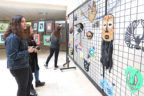 “Sanat Öğretiminde Uygulamalar” adlı sergi açıldı