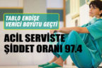 Sağlık çalışanlarına şiddet endişe verici boyutta