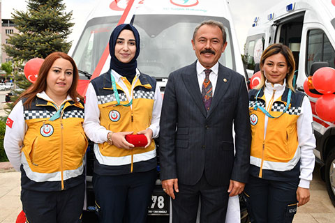 Tin: “Ambulans sözümüzü tuttuk”