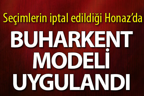 Seçimlerin iptal edildiği Honaz’da Buharkent modeli uygulandı