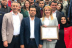 Şeniz Doğan İlçe Seçim Kurulu’ndan mazbatasını aldı