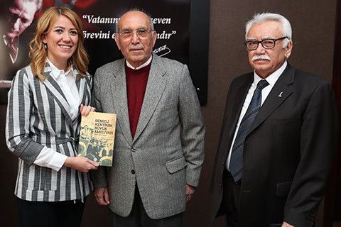 Doğan’a efsane Başkan Hasan Gönüllü’den ziyaret