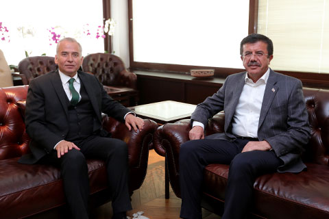 Zeybekci’den Başkan Zolan’a ziyaret