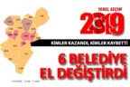 Yerel seçimlerde kazananlar, kaybedenler