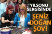 Yıl sonu sergisinde Başkan Şeniz Doğan şov!