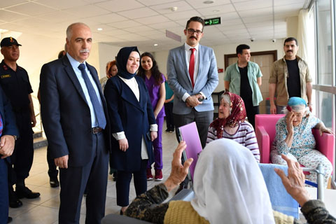 Vali Hasan Karahan Babadağ’ı ziyaret etti
