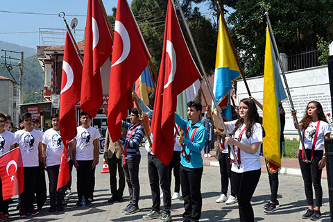 Buldan’da coşkulu 19 Mayıs kutlaması