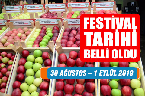 Çivril Elma Festivali’nin tarihi belli oldu.