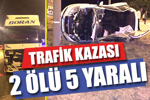 Çivril’de meydana gelen kazada 2 öğrenci hayatını kaybetti