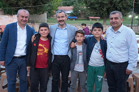 MHP’li Garip Çivril’e teşekkür için gitti