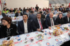 Çadırda ilk iftar yemeğini veren DTO oldu