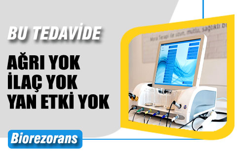Yan etkisiz, ağrısız ve ilaçsız tedavi yöntemi: Biorezorans