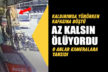 Başına düşen inşaat parçaları ile yaralandı
