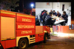 İtfaiye personeli görev başında sahur yaptı