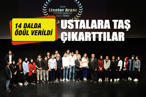 5. Liseler Arası Tiyatro Şenliği tamamlandı