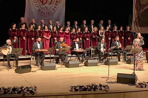 Denizli Musiki Derneğinden baharı uğurlama konseri