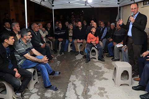 Başkan Örki Ramazan’a Dokuzkavaklar’da girdi