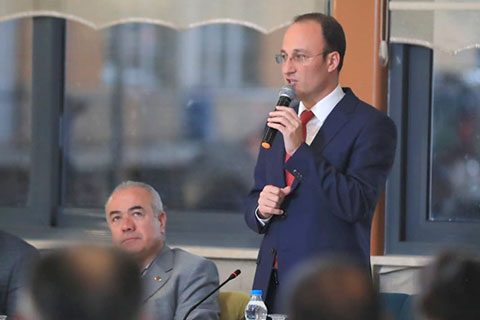 Başkan Örki, mahalle muhtarları ile bir araya geldi
