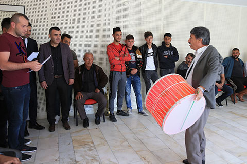Ramazan davulcuları eğitimden geçti