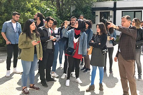 Mimarlık Bölümü Öğrencileri DEBA’yı Gezdi