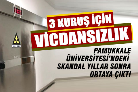 PAÜ’de skandal yıllar sonra ortaya çıktı